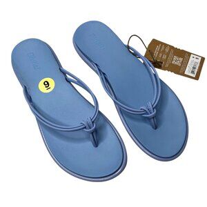 Olukai Womens Aka Cloud Blue Thong Toe Flip-Flops Size 9